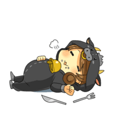 Sticker for meat lovers housewife sticker #7090089