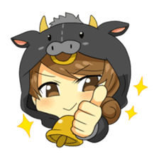 Sticker for meat lovers housewife sticker #7090090