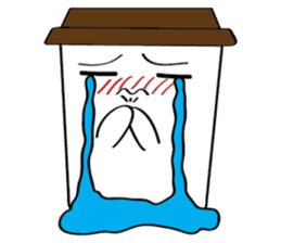 Koffie sticker #7090486