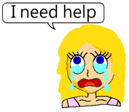 Hui and her little sister sticker #7090691