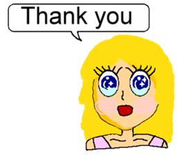 Hui and her little sister sticker #7090697