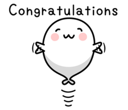 A sticker of a seal.@Summer(English) sticker #7090933