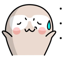 A sticker of a seal.@Summer(English) sticker #7090958