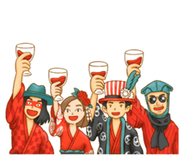 Chirinuruwowaka Sticker Vol.1 sticker #7091629