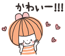 Cute girl loving idle sticker #7091721