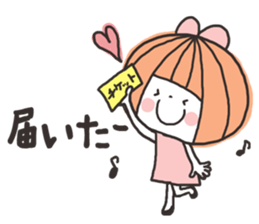 Cute girl loving idle sticker #7091734