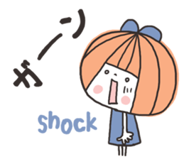 Cute girl loving idle sticker #7091750