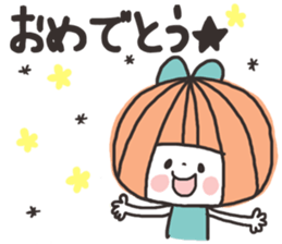 Cute girl loving idle sticker #7091754