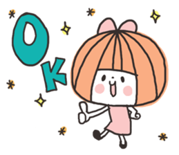 Cute girl loving idle sticker #7091758