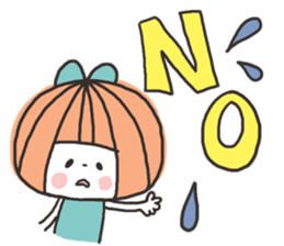 Cute girl loving idle sticker #7091759