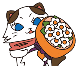 Florist Hanako-chan2 sticker #7091839