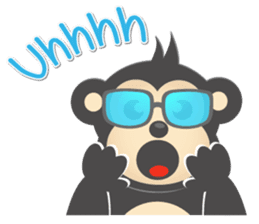 Chimp Joe sticker #7091924