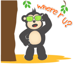 Chimp Joe sticker #7091928