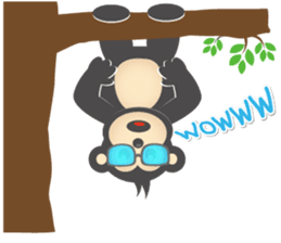 Chimp Joe sticker #7091931