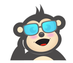 Chimp Joe sticker #7091933