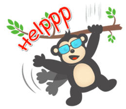 Chimp Joe sticker #7091938