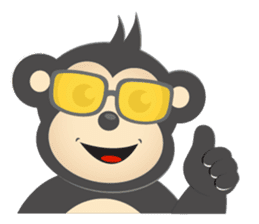 Chimp Joe sticker #7091940