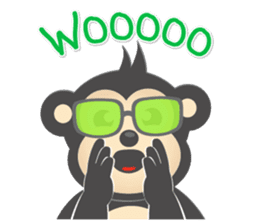 Chimp Joe sticker #7091941