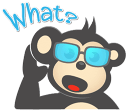 Chimp Joe sticker #7091942