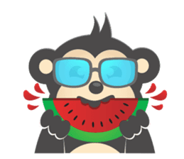 Chimp Joe sticker #7091950