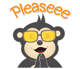 Chimp Joe sticker #7091957