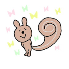 Usako with friends2 sticker #7092784