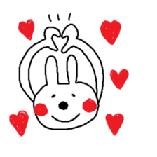 Usako with friends2 sticker #7092792