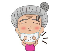 Grandma Grandpa sticker #7092908