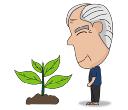 Grandma Grandpa sticker #7092918