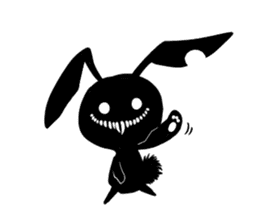 Shadow rabbit(3) sticker #7093005