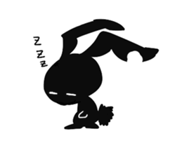 Shadow rabbit(3) sticker #7093010