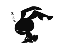Shadow rabbit(3) sticker #7093010