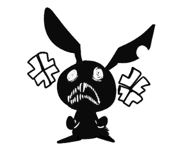 Shadow rabbit(3) sticker #7093018