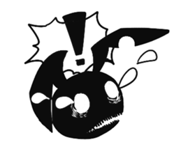 Shadow rabbit(3) sticker #7093021