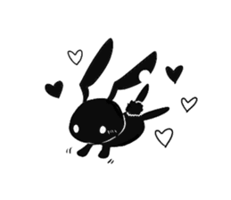 Shadow rabbit(3) sticker #7093031