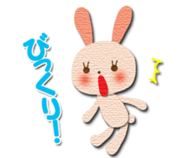 Cute Animal Sticker (Cat, Bear,Rabbit) sticker #7093066