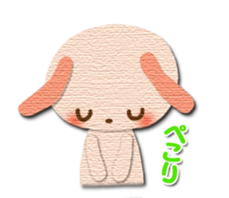 Cute Animal Sticker (Cat, Bear,Rabbit) sticker #7093072