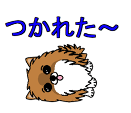 I LOVE POMERANIAN sticker #7093151