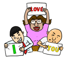 Funny Gang (EN) sticker #7093460