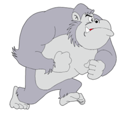 Mr.GORILLA MAN sticker #7093482