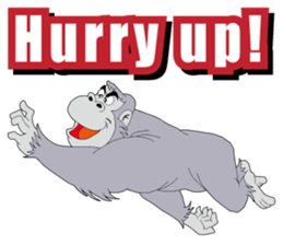 Mr.GORILLA MAN sticker #7093485