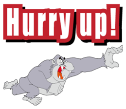 Mr.GORILLA MAN sticker #7093486