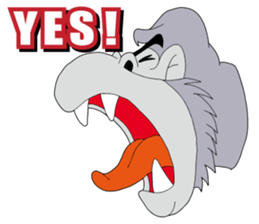 Mr.GORILLA MAN sticker #7093491