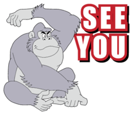 Mr.GORILLA MAN sticker #7093496