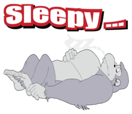 Mr.GORILLA MAN sticker #7093497