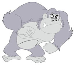 Mr.GORILLA MAN sticker #7093500