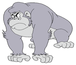 Mr.GORILLA MAN sticker #7093501