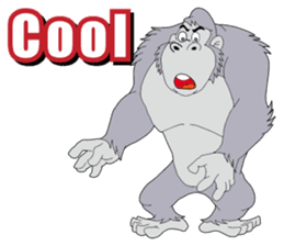 Mr.GORILLA MAN sticker #7093505