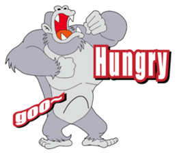 Mr.GORILLA MAN sticker #7093508