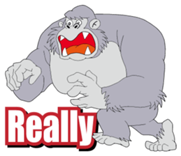 Mr.GORILLA MAN sticker #7093509